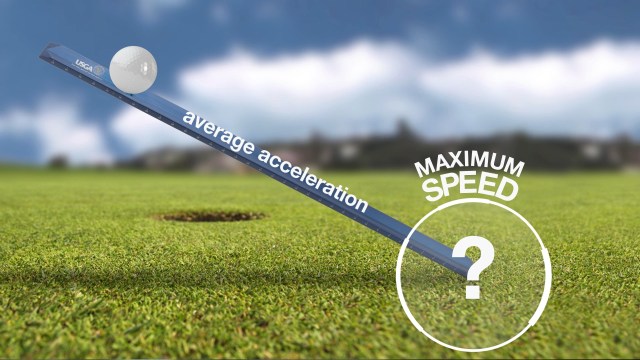 Golf Average Acceleration